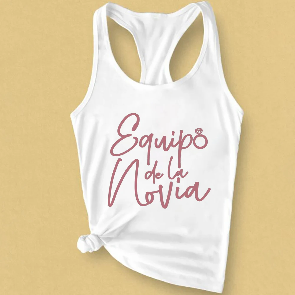 Bachelorette Hen Party Tank Top La Novia Tribu De La Novia Bride Bride Tribe Wedding Shirts Bachelorette Party Favor Gift Tanks