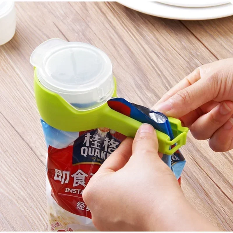 

1Pcs Sealing Clip Food Storage Bag Clip Preserve Sealing Bag Clip Household Fresh Keeping Sealer Clamp Kitchen Sealing Gadgets