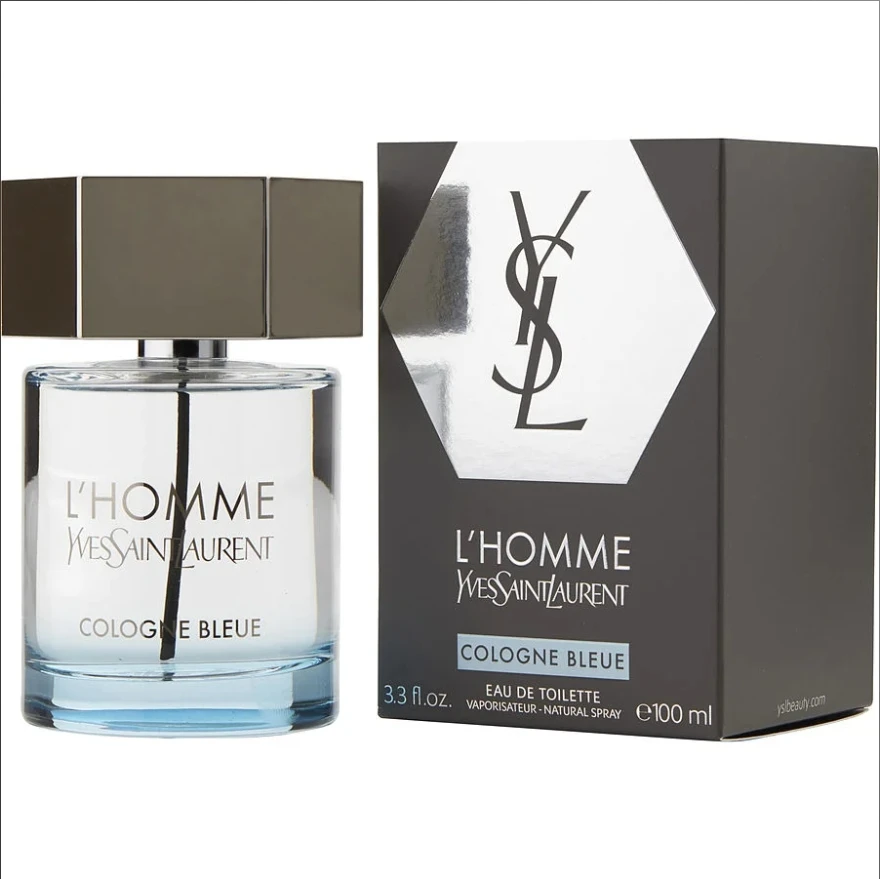 YSL L'Homme Cologne Bleue for men Eau De Toilette Spray 100ml