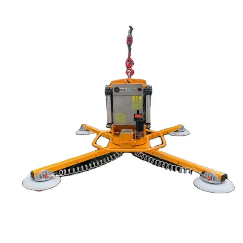 

400KG 1200kg Vacuum Lifting Equipment Glass Vacuum Suction Cups Glass Sucker Lifter