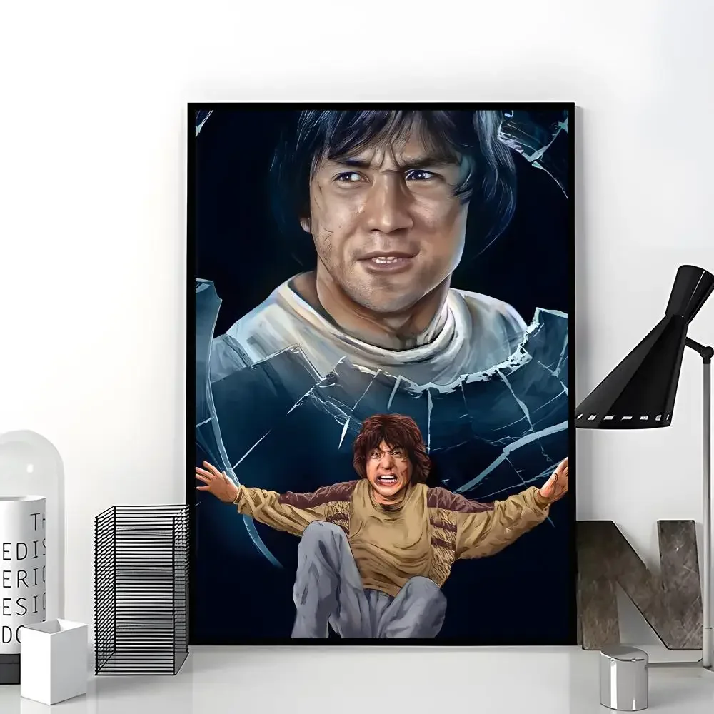 Actor Action Jackie Chan Poster Aesthetic Dorm & Bedroom Wall Art Decor