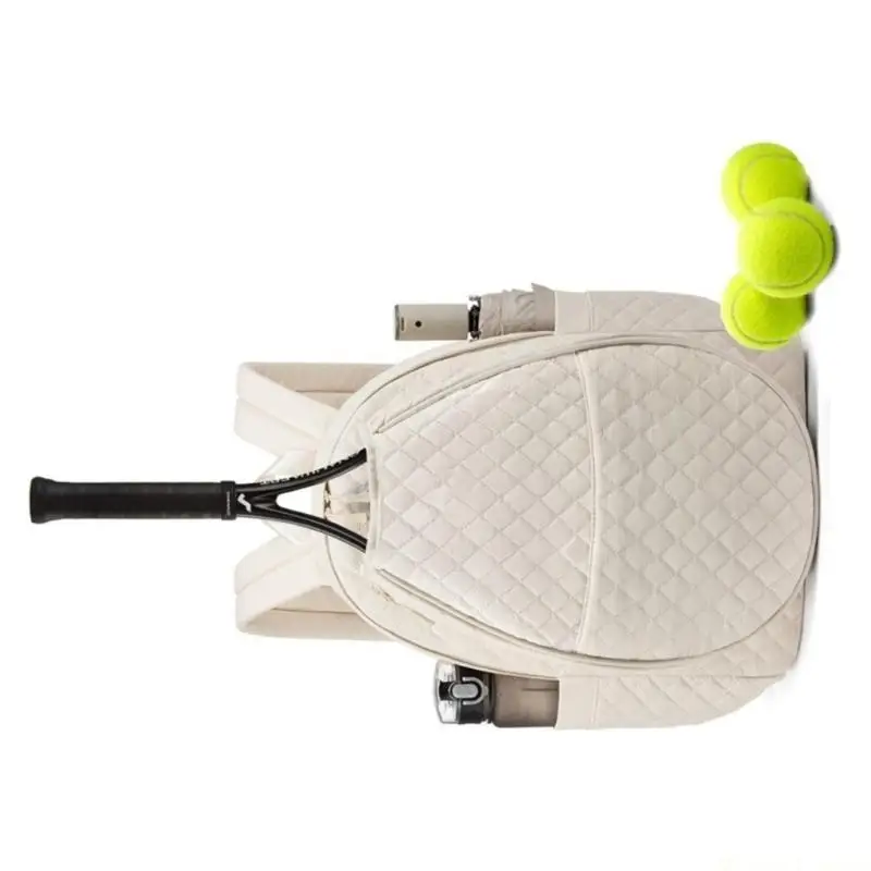 31BE Tennis Equipment Bag Water Resistant Multi Functional Storage Pocket
