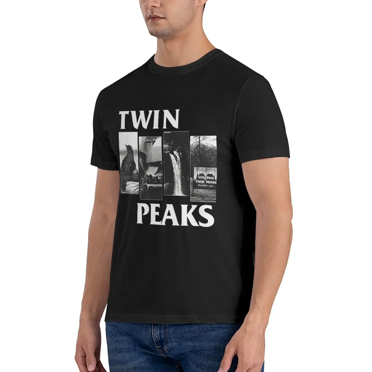 Twin Peaks Vintage T-shirt Tee Shirt Cute Trendy Harajuku Hot Deals