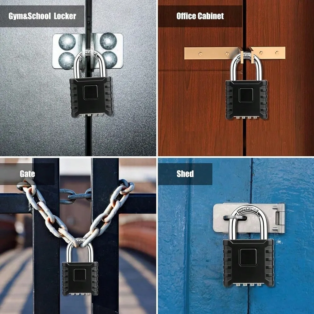 CDOK KP53 outdoor waterproof and rust-proof padlock, mechanical password unlocking, reinforced material