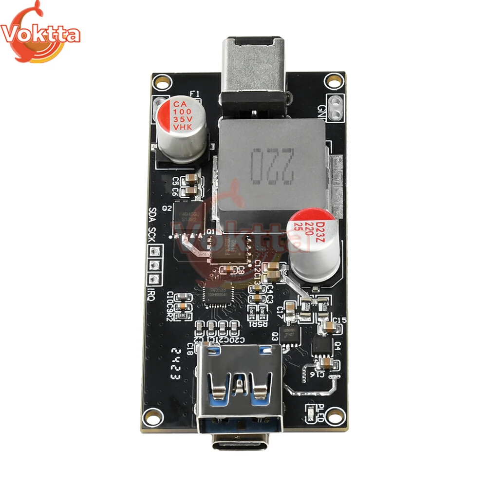 تيار مستمر 6-30 فولت 140 واط متعدد البروتوكول شحن سريع وحدة عالية الطاقة شاحن لوح حماية ل QC4.0 +/5.0 PD PPS FCP SCP SFCP AFC