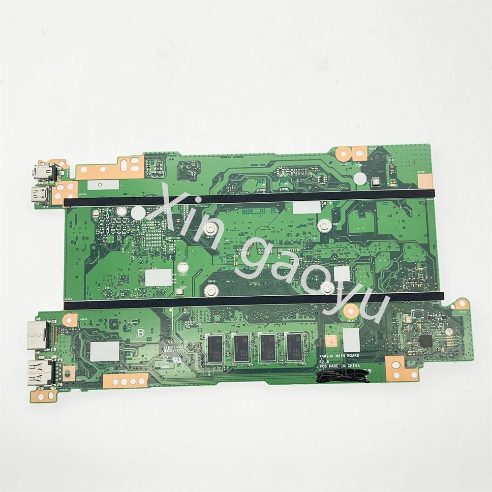 Original For ASUS X509JA X409JA X509J X409J Laptop Motherboard Mainboard With I3-1005G1 I5-1035G1 4GB-RAM 100% Tested Perfectly