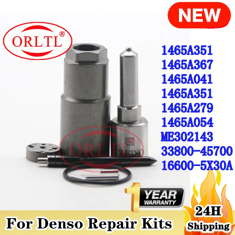 ORLTL Injector Repair kits For DENSO 1465A351 1465A367 1465A041 1465A351 1465A279 1465A054 ME302143 33800-45700 16600-5X30A