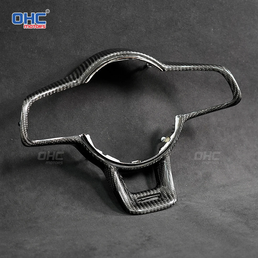 

OHC Forged Carbon Fiber Steering WheelFrame Accessories For Golf MK7 MK7.5 Golf R Scirocco Interior Accessory