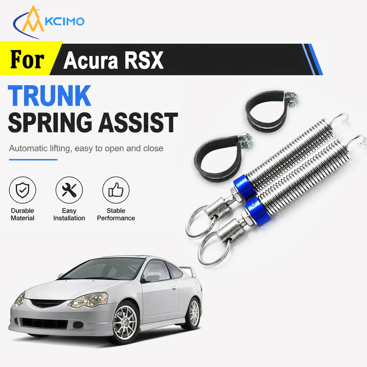 Replacement Boot Spring For Acura RSX Rear Trunk Lid Tailgate Hatch Lift Support Strut Damper Prop Rod Car Parts Hardware