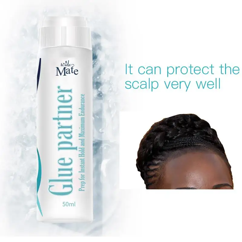 Lace Wig Scalp Protector Spray Quick Dry for Wig Frontal Glue Partner for Preventing Irritation and Long Lasting Adhesion 50ml