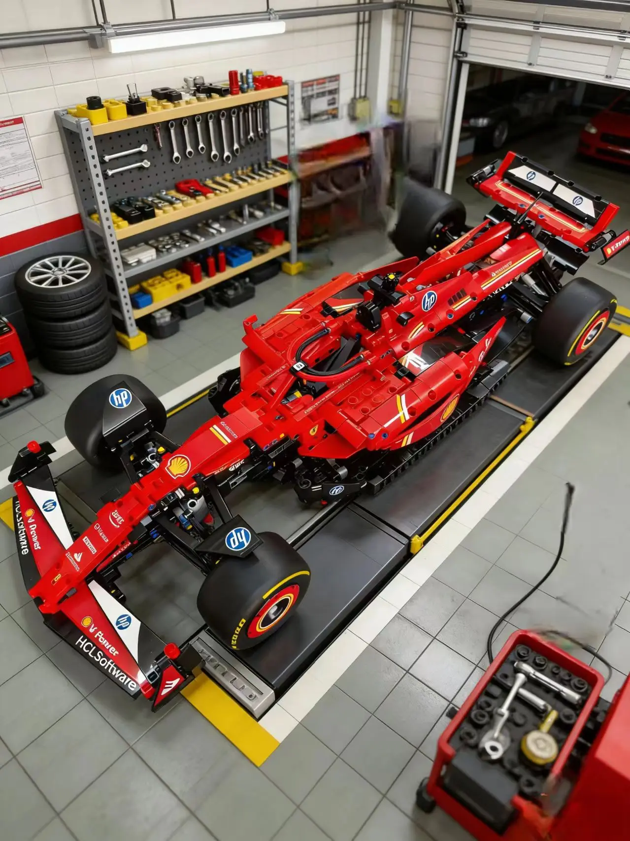 

Новинка! Конструктор 1361 деталь: Техническая серия SF, гоночный автомобиль Champions 42207, суперкар. Набор для взрослых. Подарок на день рождения.