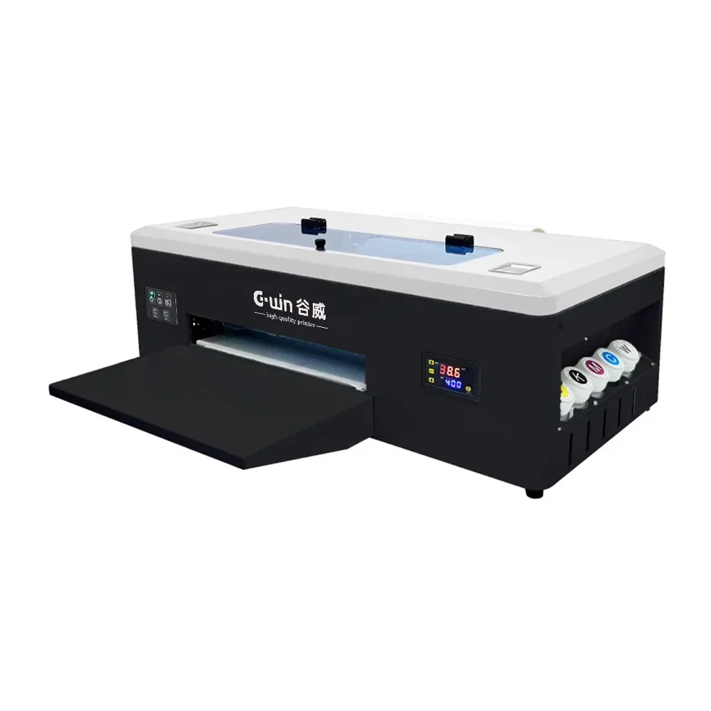 30cm Print Wide Gwin Single Head DTF Printer With White Ink Circulation System For T Shirt Printing