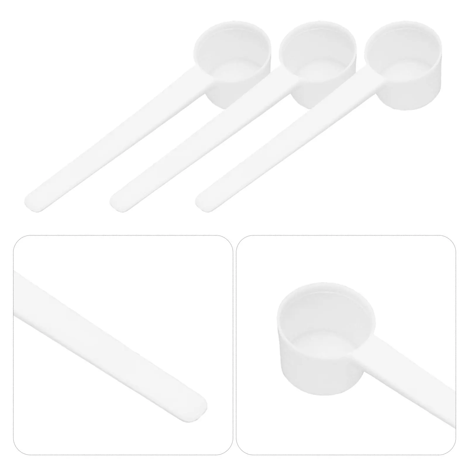 50pcs Kitchen Measuring Scoop for Milk Powder, Coffee, Salt, Sugar, Starch, Protein & Dry Ingredients – Portable Camping