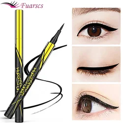 Eyeliner liquide noir imperméable à l'eau, crayon pour les yeux longue durée, séchage rapide, ne fleurit pas, stylo liquide naturel, outils cosmétiques