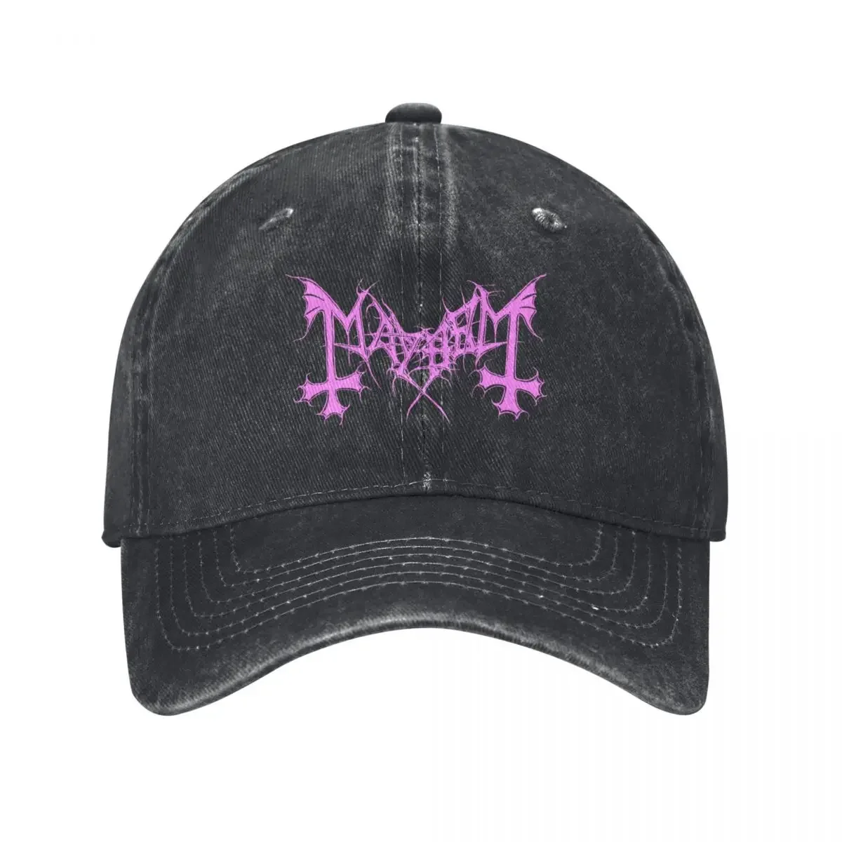 Mayhem - Norway Band - Original Logo - Fanart Pink Edition Baseball Cap summer hat New Hat Baseball Men Women's