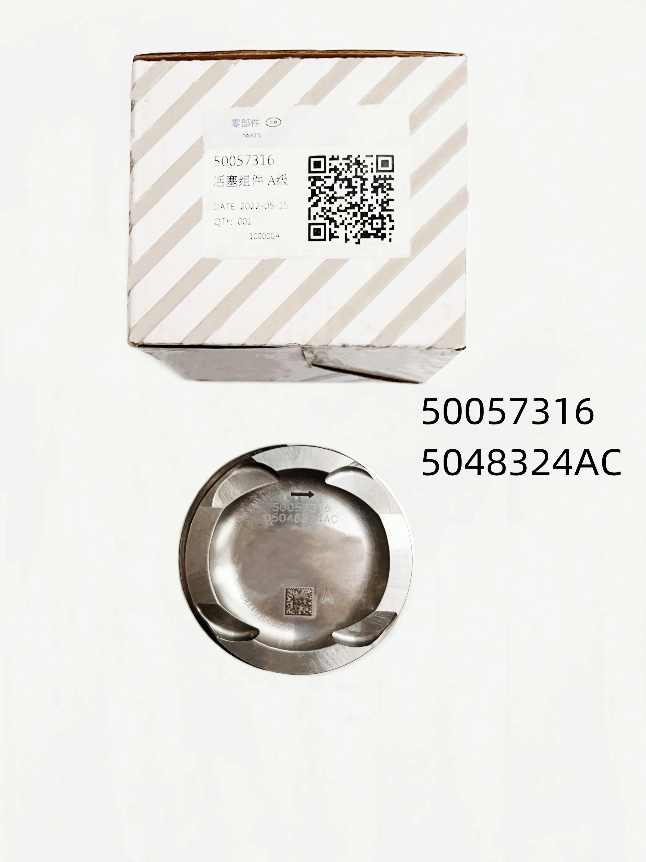 WAP02 Original Piston With Piston Ring And Piston Pin,50057316,05048324AC,For: 2.0L,Wrangler JL,Commander K8,Cherokee KL,K4,2018
