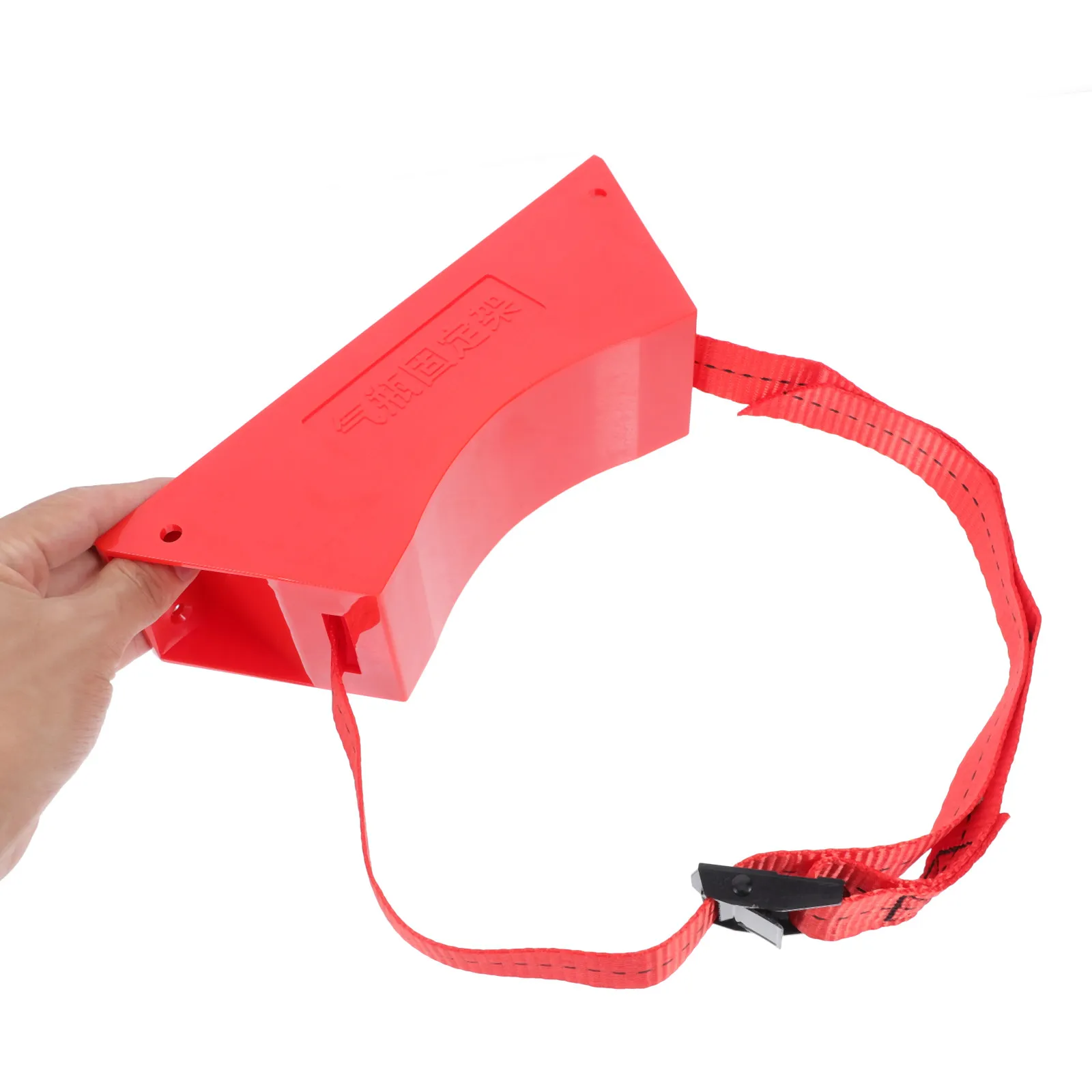 

Gas Cylinder Wall Bracket 40L Capacity Iron Plastic Design for Propane Oxygen Hydrogen Tanks Secure Safety Strap Lightweight