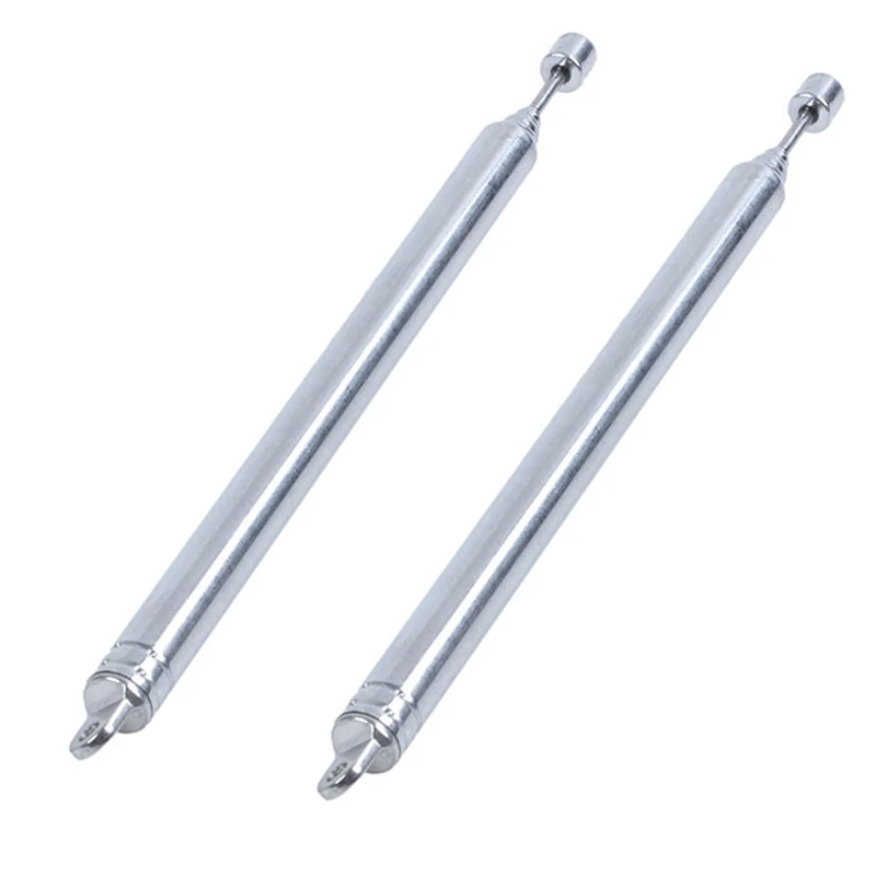 2PCS 7 Section AM Radio, FM, TV Expansion Antenna Aerial 66CM Long-DTD2