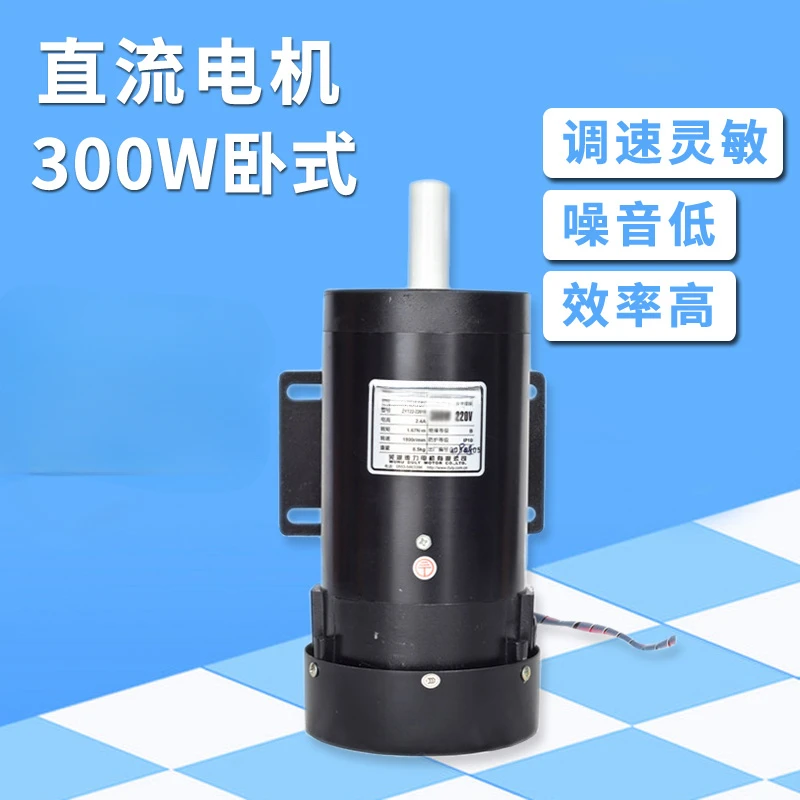 300~750W permanent magnet DC machine bag machine discharging motor 220V ZYT22-22018