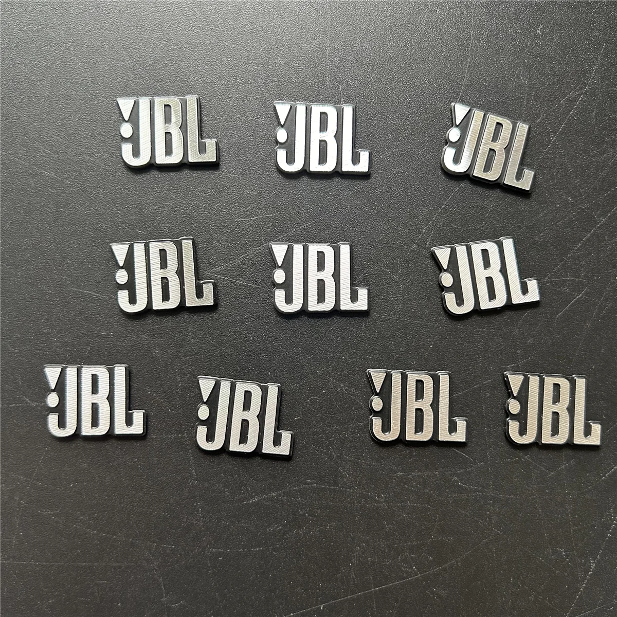 5pcs 10pcs 3D for JBL car Hi-Fi Speaker audio Speaker Badge stereo Emblem sticker Decal styling accessories