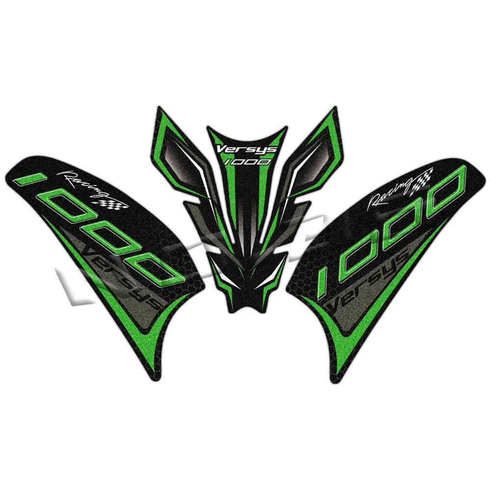 For VERSYS 1000 versys1000 SE 1000 S 2016-2023 3M Motorcycle Tank Pad Sticker Anti-slip Decal Protection Accessories