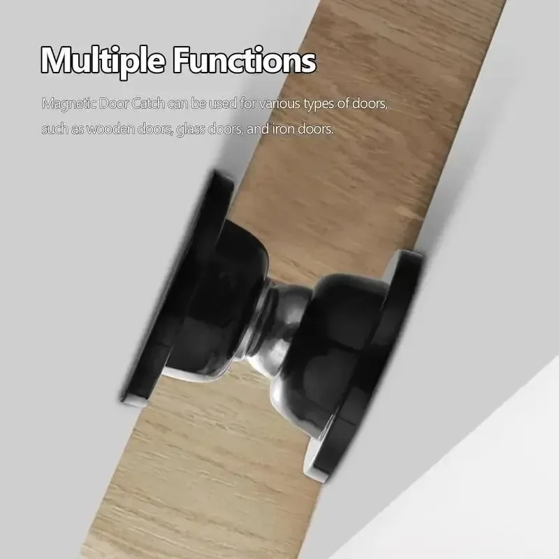 

Silicone Door Suck Hotel Household Strong Magnetic Strong Mute Door Touch Silicone Anti-collision Door Stall Door Stopper