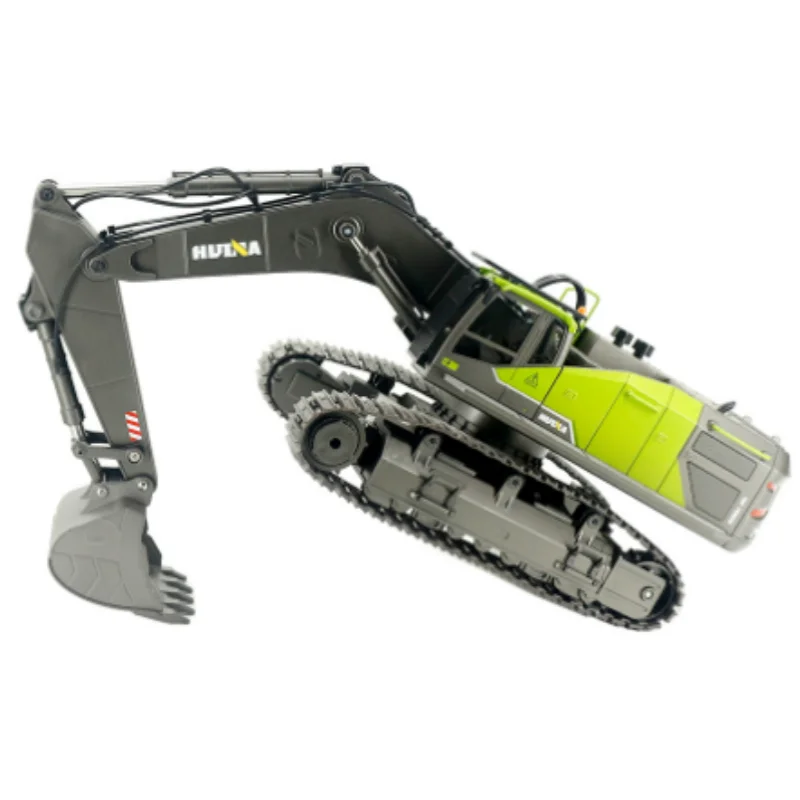 Hot 1593 Remote Control Engineering Track Huina 22-Channel Multi-Function Screw Drive Alloy Excavator Model Toy Birthday Gifts