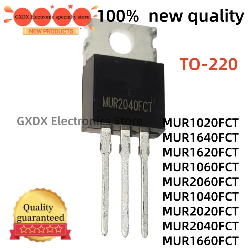 10-20Uds 100% new MUR1660FCT MUR2020FCT MUR2040FCT MUR2060FCT MUR1020FCT MUR1040FCT MUR1060FCT MUR1620FCT MUR1640FCT TO-220F