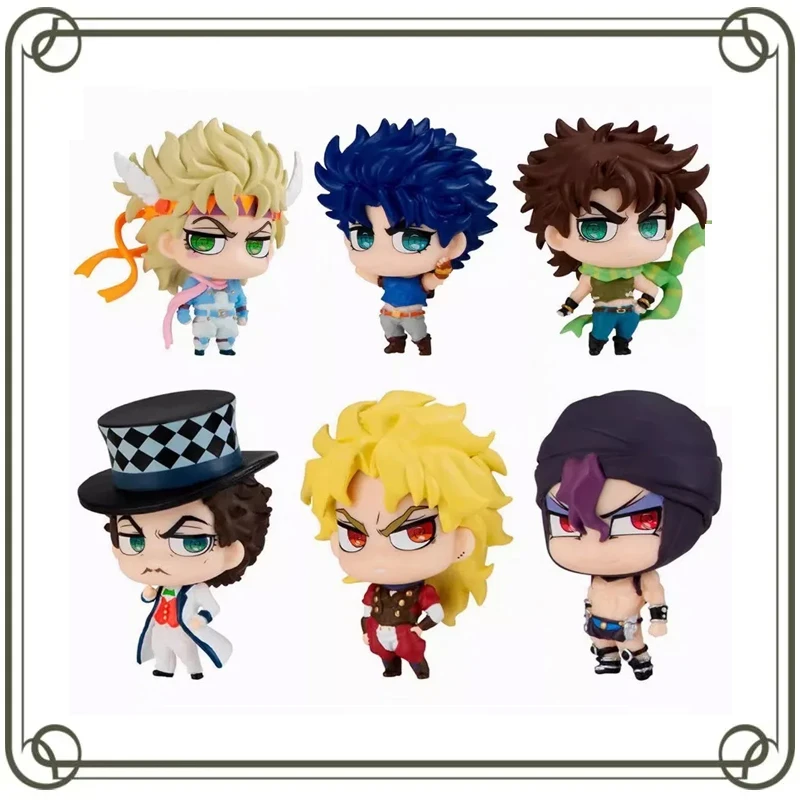 

JoJo's Bizarre Adventure BANDAI Коллекция Орнамент Аниме Фигурки Модель Детская Игрушка