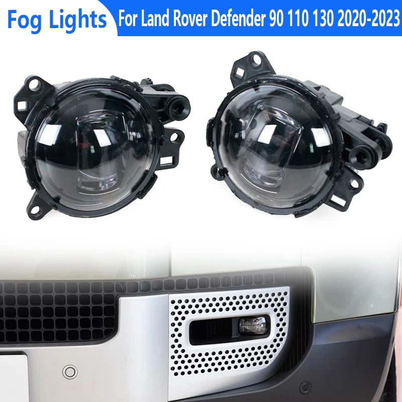 

Для Land Rover Defender 2020-2023 Автомобильные передние противотуманные фары с проводкой Светодиодные противотуманные фары Противотуманные фары Светодиодные дневные ходовые огни Дневные фары