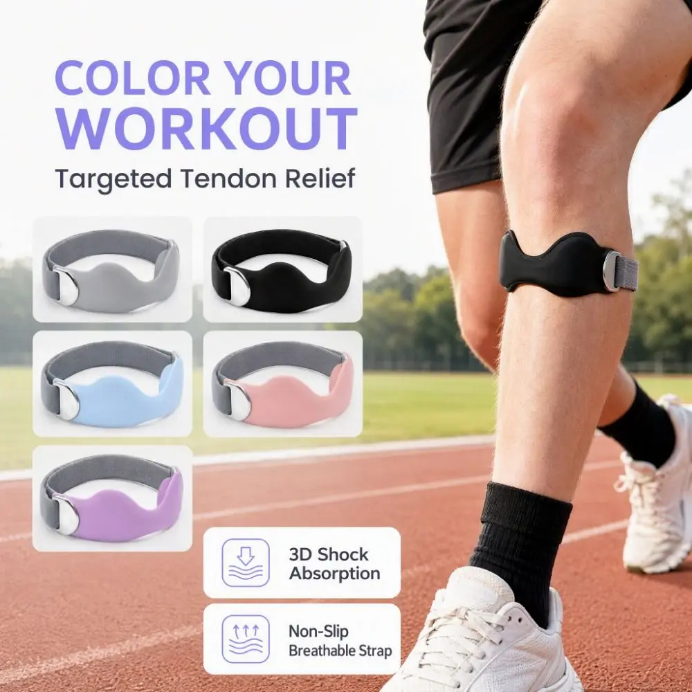 3D Airbag Patellar Band Adjustable Non-Slip Knee Brace Comfortable Meniscus Support Knee Support Knee Joint Protection