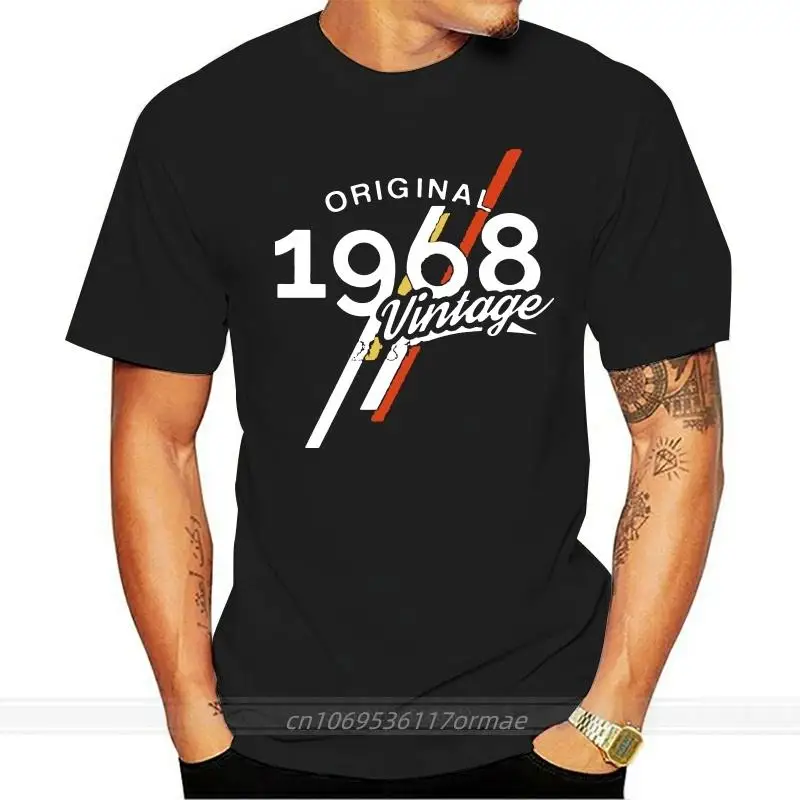 Vintage 1968 Classic 50 years old birthday T shirt men 50th birthday T-shirt father day present Comfortable Tee Shirt