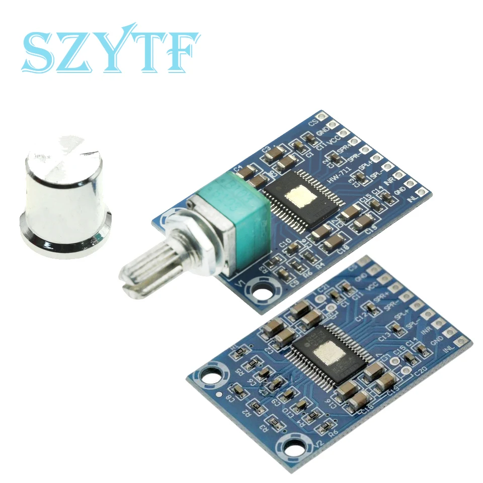 YX-121 DC 12V-24V 2x50W Dual Channel Mini Digital Amplifier D Class 50W+50W TPA3116D2 XH-M562 Amplifier 50W Power Amplifier Boar