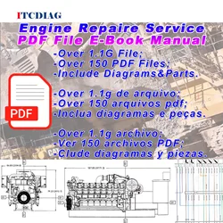 Engine Repaire Service Manual Over 150 PDF File For Caterpillar Engine Parts Diagrams for Gas Diesel Engine Excavator Truck