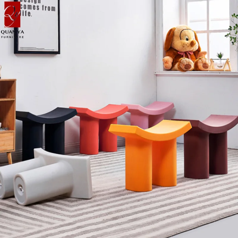 

Nordic Celebrity Small Flying Elephant Stool Household Ins Special-shaped Low Stool Creative Modern Minimalist Pedal Kids Chair