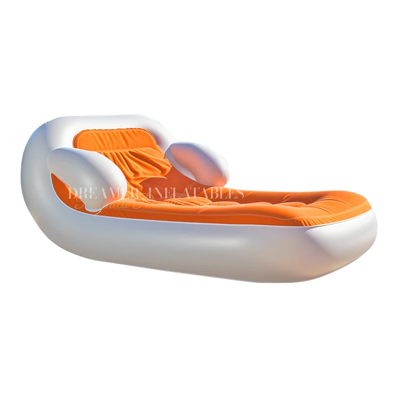 

Outdoor Camping Luxury Inflatable Bed PVC Inflatable Sofa Bed Inflatable 2 Seat Large Sofa Household Air Cushion Bed