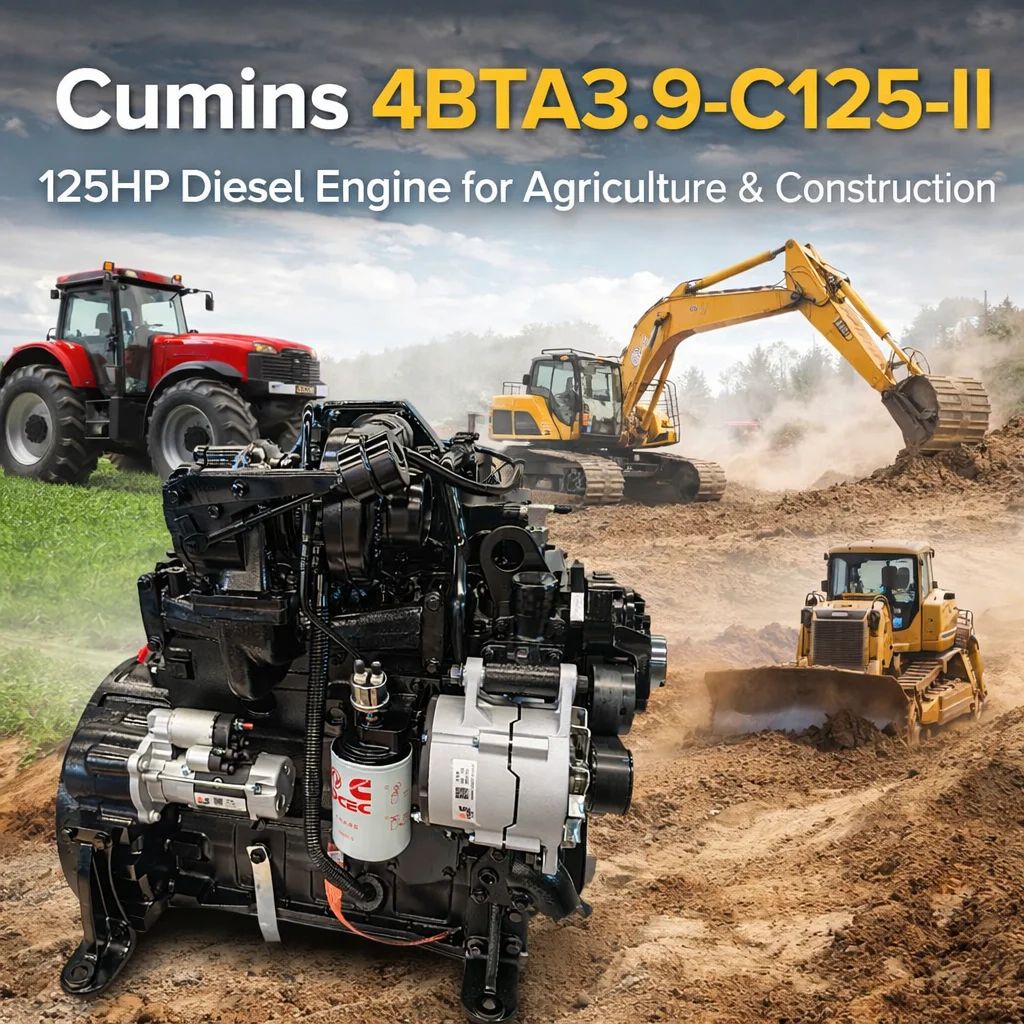 Made in China Original Dongfeng Engines Complete 4BTAA3.9-C110 4bt 3.9 Motors 4BTA3.9 C125 4 Cylinder Diesel Engine