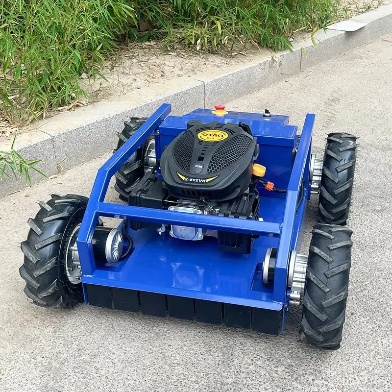 Индивидуальная гусеничная высококачественная высококачественная газонокосилка с дистанционным управлением