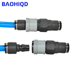 C Type Quick Connector Plastic Steel Pneumatic High Pressure Coupling 6mm 8mm 10mm 12mm Air Compressor Hose Plastic Fittings