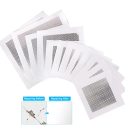 Drywall Repair Kit 3pcs Aluminum Wall Repair Patch, 4/6 Inch Fiber Mesh Galvanized Sheet, Drywall Hole Repair Patch Metal Patch