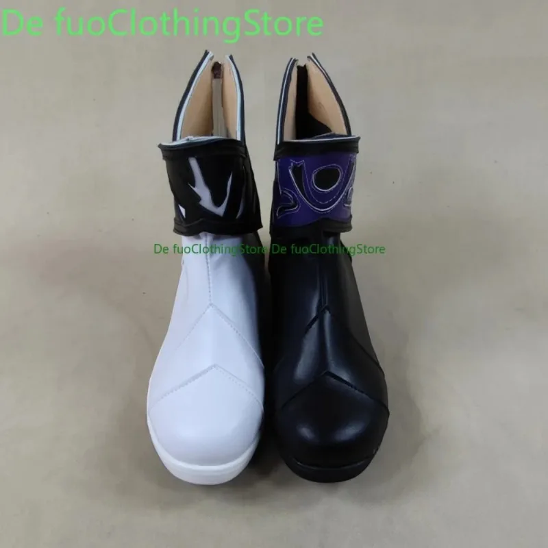 Defuo w fangjoker cosplay sapatos anime botas de convenção anime jogo rpg sapatos e botas festa de halloween
