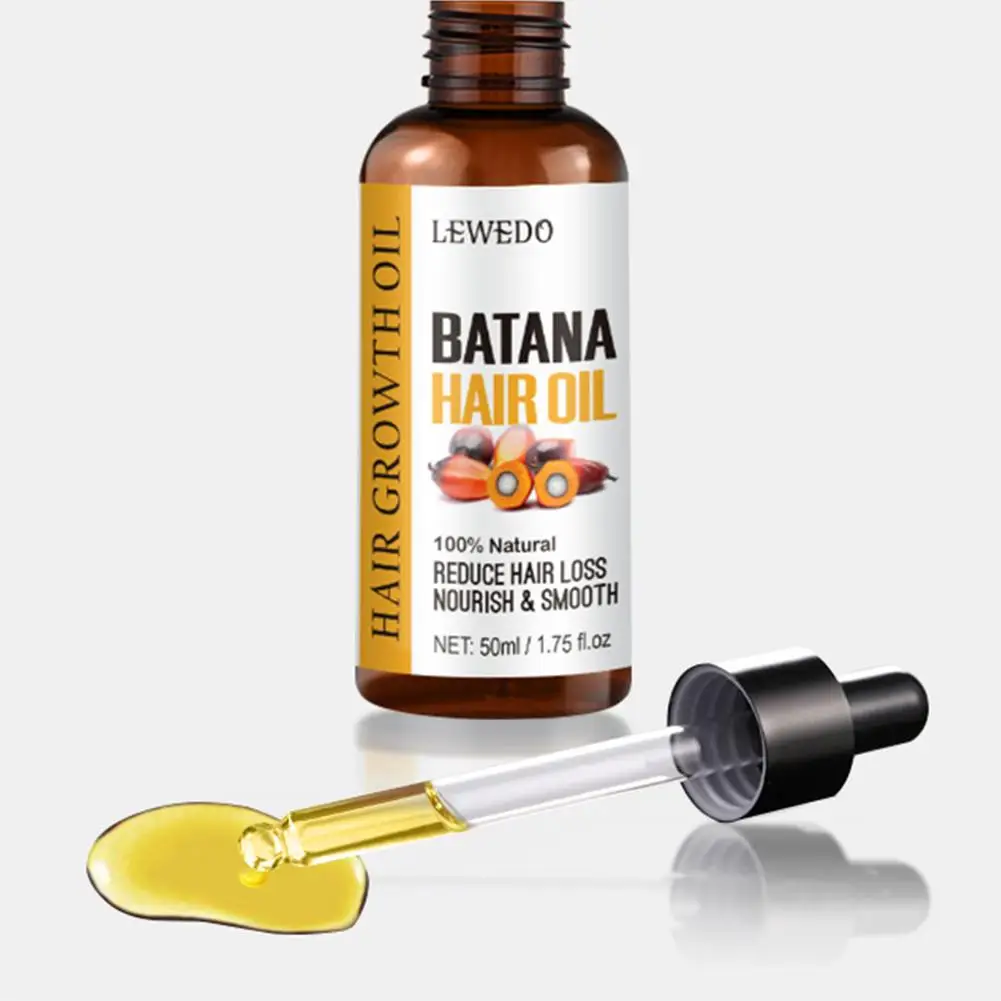 Natural Batana Oil Oil For Healthy Hair 100% Natural Promotes Hair Wellness For Men & Women Enhances Hair