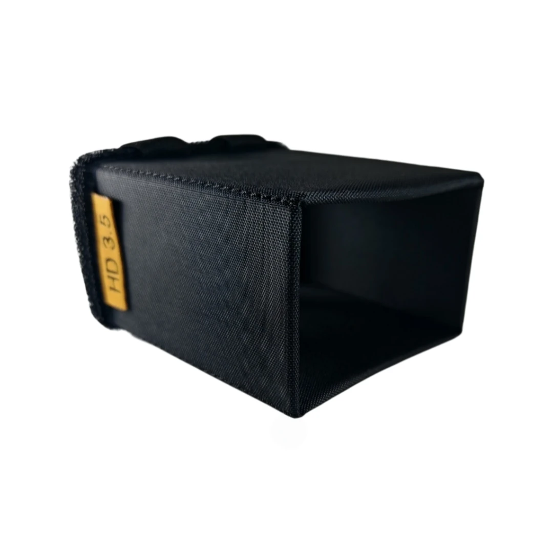 Little LCD Screen Mask Sunshade 3.5inch Monitor Sun Hood TV Movie Video Display Visor Cage Protective Cover Light Shield Block