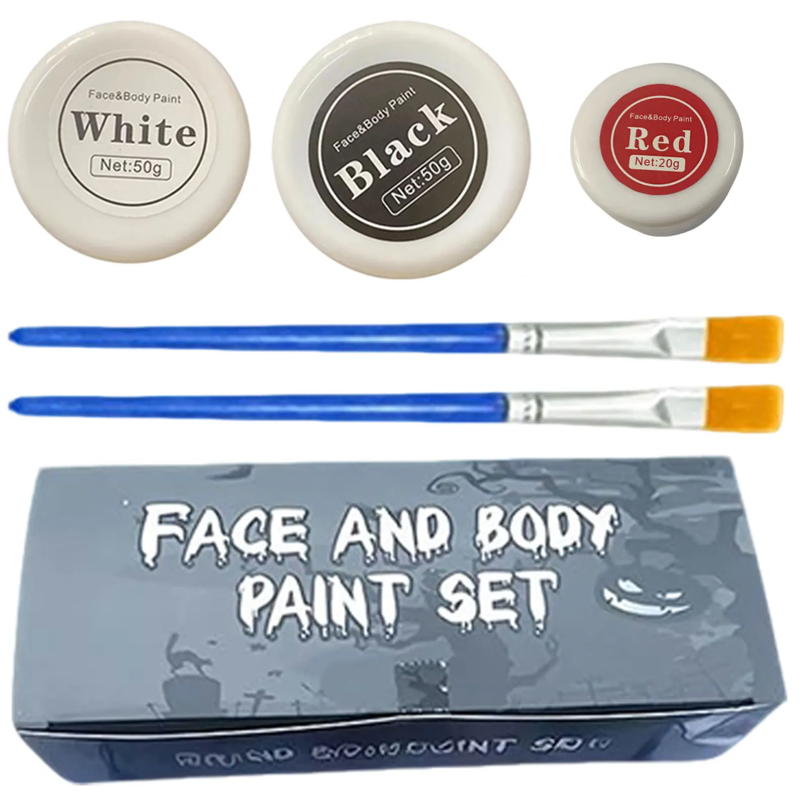 Kids For Halloween Clown Makeup Kit Hypoallergenics Gentle On Skin For Role Play