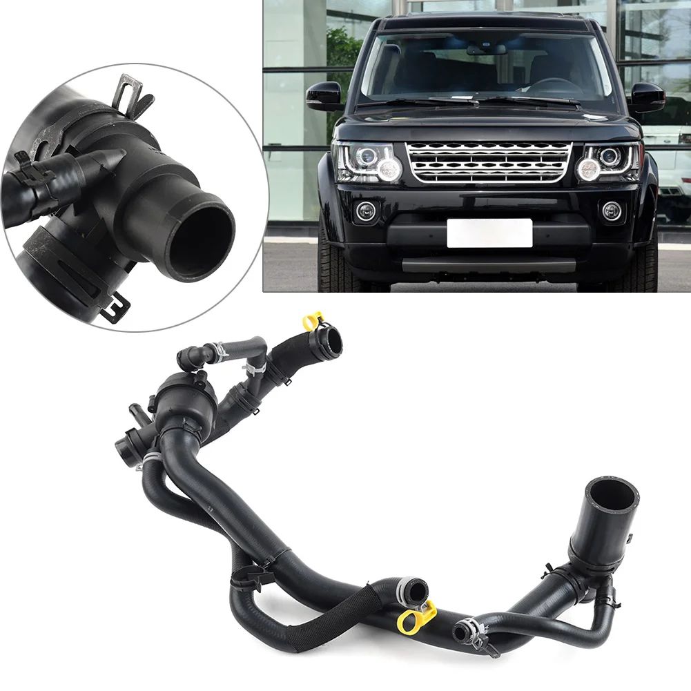 

Car Water Coolant Pipe Radiator Hose Assembly W/ Thermostat LR025969 For Land Rover Range Rover Sport Discovery 4 LR4 L494 3.0T