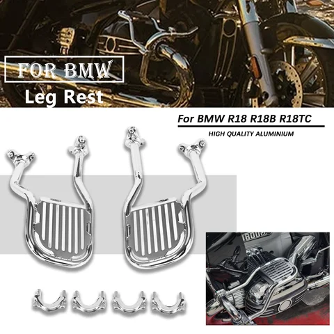 For BMW R18 Leg Rest Leg Support R18B/Roctane/Transcontinental/Classic/100 Years 2020-2024 Motorcycle Comfort Rider Accessories