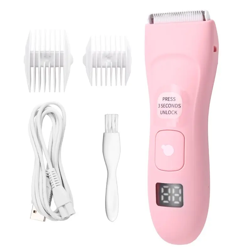 

ABBZ-Digital Hair Clipper Electric Hair Clippers Groin And Intimate Hair Trimmers Pubic Hair Shaving Device