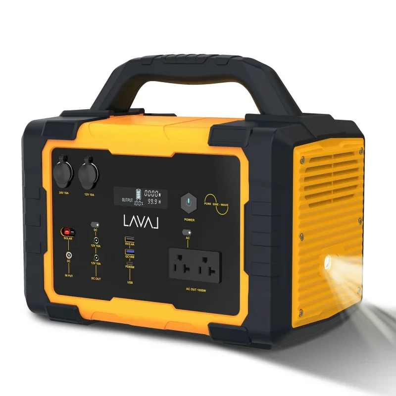 Portable Power Station Battery，Fast Charging Suitable for Home Emergency Outdoor