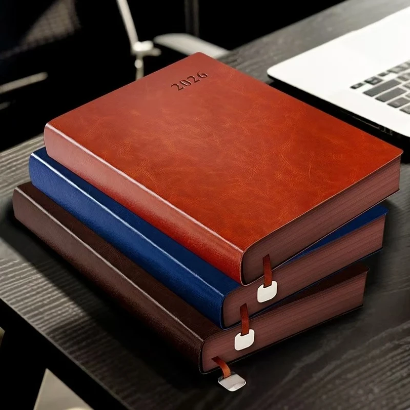 Planer im A5-Softcover 2026 – All-in-One-Organizer mit Kalender und Produktivitätslayout, A6-Lay-Flat-Design und Zielverfolgung