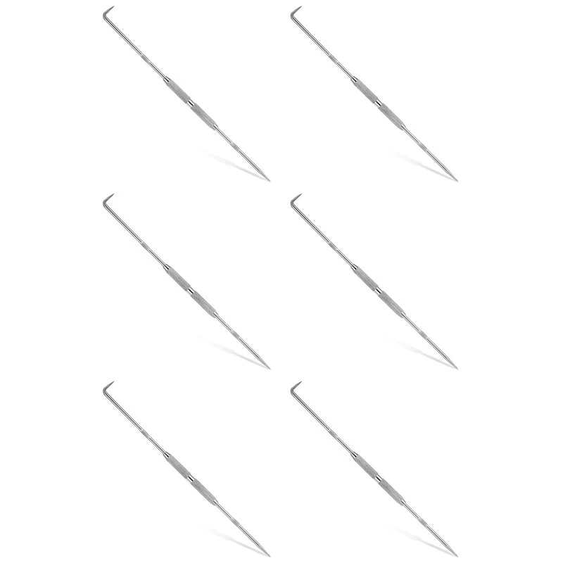6X Double Pointed Scriber, Metal Scribe Tool Carbide Scribe Steel Point For Welding Marking Pen Glass Metal Sheet-[jyqn A78G]